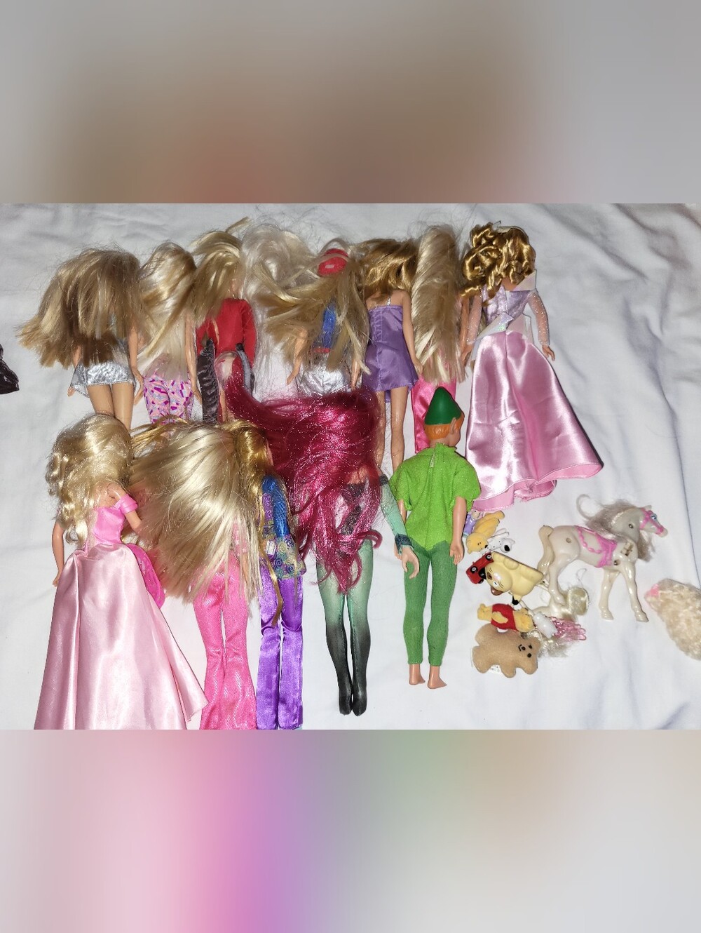 Barbie Bundle Dolls Toy Set – Assorted Pink, Purple, Green, Black - Picture 2 of 2